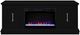 Legends Home Jordan Seal Skin Black 65" Fireplace Console-3
