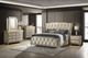Coaster® Lorient 5-Piece Camel/Ivory California King Upholstered Panel Bedroom Set-1
