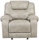 Homelegance® Gainesville Pewter Manual Glider Recliner-2
