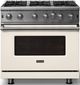 Viking® 5 Series 36" Pure White Pro Style Liquid Propane Gas Range-3