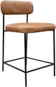 International Furniture Direct Salamanca Caramel Upholstered Counter Stool-0