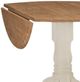John Thomas Furniture® Dining Essentials Hickory 42" Traditional Dropleaf Dining Table with Shell Base-1
