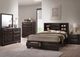 ACME Furniture Merveille Espresso Eastern King Bookcase Bed-1