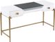 TOV Furniture Bajo White Lacquer Side Table-3
