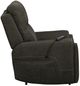 New Classic® Home Furnishings Gaia Sable Power Auto Glider Recliner with Power Headrest and Footrest-5