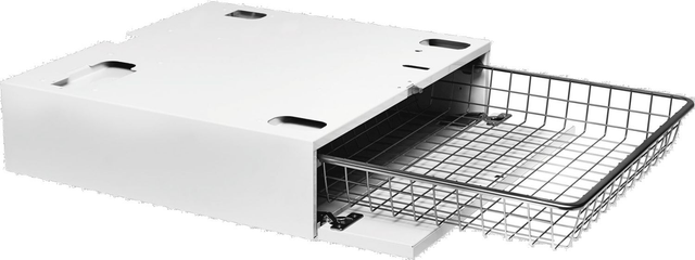 ASKO 576733 White Pull-Out Laundry Basket-0