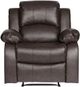 Mazin Furniture Cranley Brown Reclining Chair-3