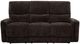 Coaster® Navarro Dark Brown Chenille Upholstered Manual Reclining Sofa-1