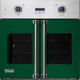 Viking® 7 Series 30" Eucalyptus Electric Single French-Door Oven-0