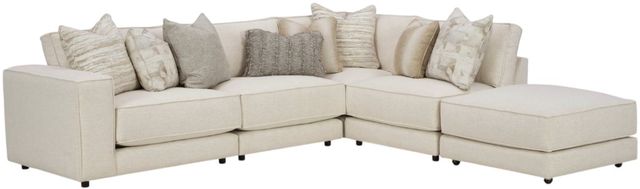 Craftmaster® Customizable CM Modern 7348 120" Modular Sectional-0