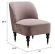 Zuo® Modern Bintulu Taupe Accent Chair-1