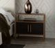 Diamond Sofa® Empire Dark Brown/Gold End Table-1