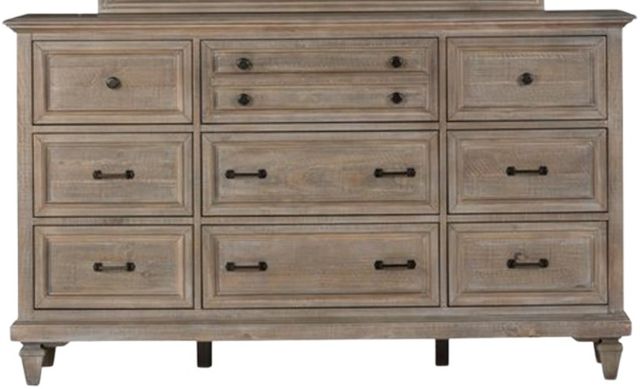 Magnussen Home® Lancaster Dovetail Gray Drawer Dresser-2