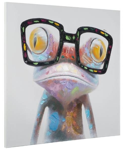 YHD Hipster Froggy II Wall Art-2