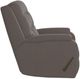 Flexsteel® Arlo Dark Stone Manual Swivel Gliding Recliner-2