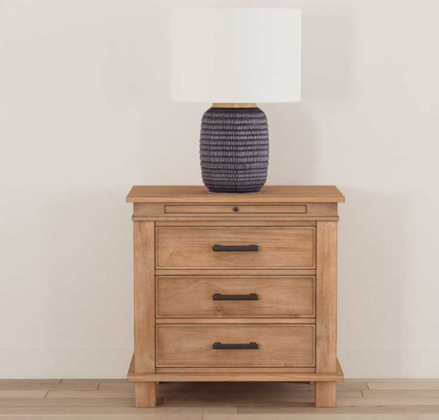 A-America® Glacier Point Golden Java Nightstand-1