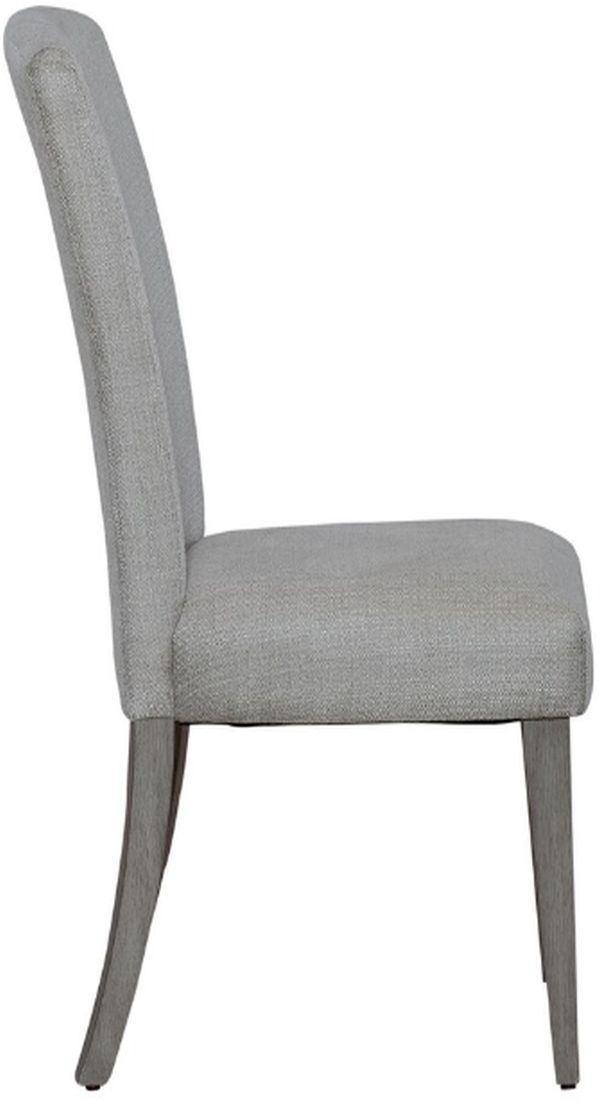 Liberty Furniture Palmetto Heights Driftwood/Two-Tone Shell White Upholstered Side Chair-3
