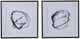 A & B Home 2-Piece Black/Gray/White Wall Art Set-1