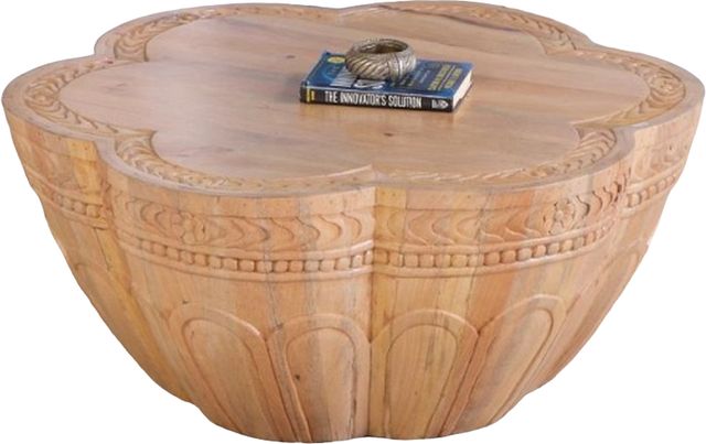 Jaipur Furniture Splendid Complements Ardis Brown Coffee Table-0