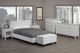 Titus Furniture White 60" Queen Platform Bed-1