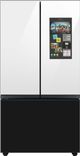 Samsung Bespoke 18" White Glass French Door Refrigerator Top Panel-1
