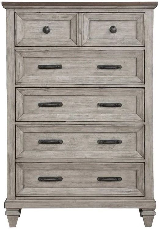 New Classic® Home Furnishings Mariana Vintage Creme Chest-2