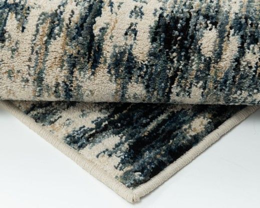 Orian Adagio Microboard Blue 5'x8' Area Rug-3