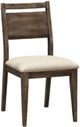 Winners Only® Zoey Beige/Brown Dining Side Chair-0