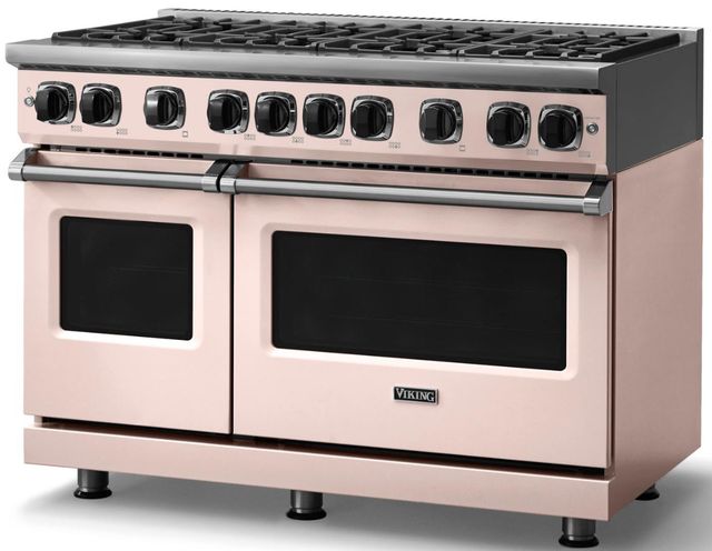 Viking® 7 Series 48'' Blush Pro Style Natural Gas Range-3