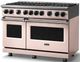 Viking® 7 Series 48'' Blush Pro Style Natural Gas Range-3