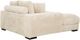 Primo™ International Cuddler Taupe Chaise Lounge with Cupholder and USB Ports-3