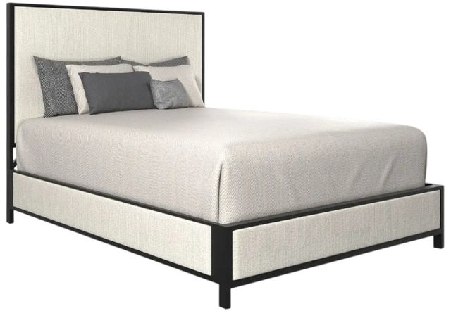 Wesley Allen Customizable Mason California King Upholstered Panel Bed-0