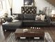 Signature Design by Ashley® Nokomis 2-Piece Charcoal Left-Arm Facing Sectional with Chaise-1