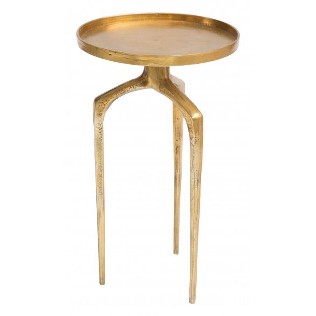 Zuo® Modern Como 2-Piece Antique Gold Accent Tables-1
