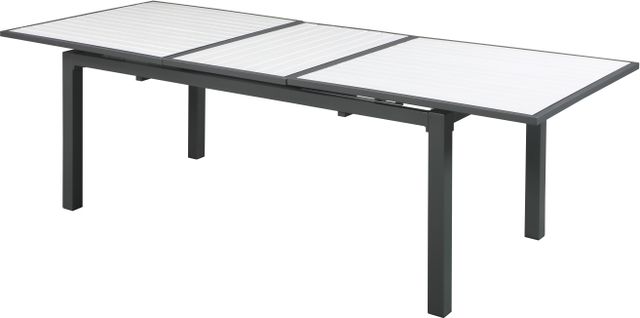 Meridian Furniture Nizuc Outdoor Patio Extendable Dining Table -  Grey