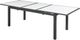 Meridian Furniture Nizuc White Polywood Outdoor Patio Extendable Dining Table-0