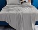 BEDGEAR® Basic 4-Piece Light Gray Twin Sheet Set-4