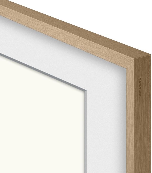 Samsung The Frame 85" Modern Teak Customizable Bezel IQ Home