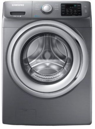 Samsung 4.2 Cu. Ft. Stainless Platinum Front Load Washer-0