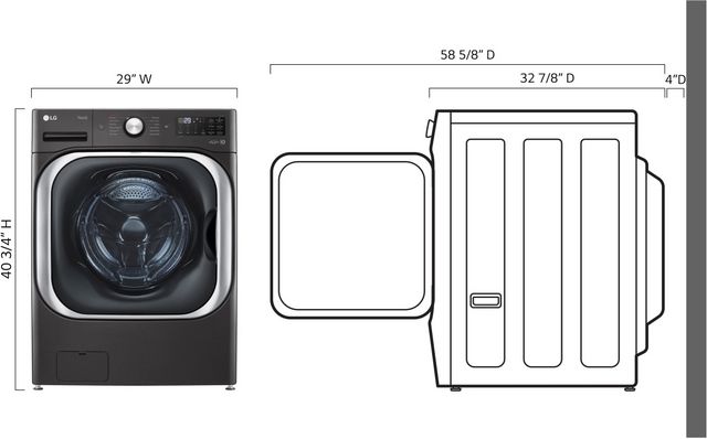 LG 5.2 Cu. Ft. Black Steel Front Load Washer-8
