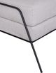 International Furniture Direct Tyne Agreeable Gray Ottoman-1