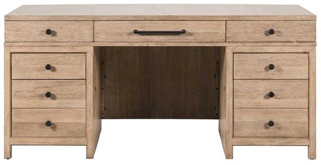 Liberty Furniture Proximity Place Barley Buff Junior Executive Desk-2