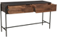 Moe's Home Collection Tobin Brown Console Table with  Iron Base-2