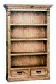 Million Dollar Rustic Arm Light Brown Bookcase-0