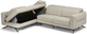 Natuzzi Editions Patto 2-Piece Power Reclining Left-Arm Facing Sectional and Chaise with Storage-1