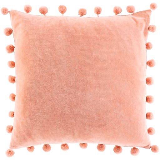 Surya Serengeti Rose 18"x18" Toss Pillow with Down Insert-0