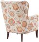 Olliix by Madison Park Cream Colette Accent Wingback Chair-3