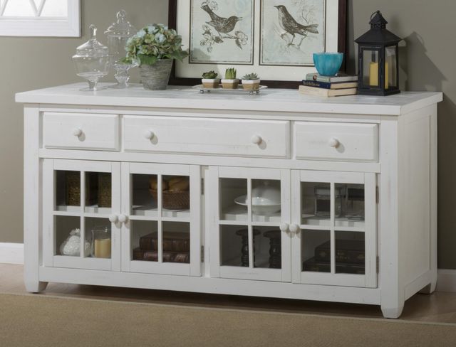 Jofran Inc. Madaket White Media Console-1