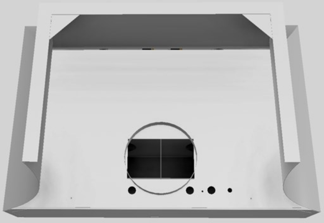 Vent-A-Hood® Designer Series 36" Stainless Steel Wall Mounted Range Hood-2