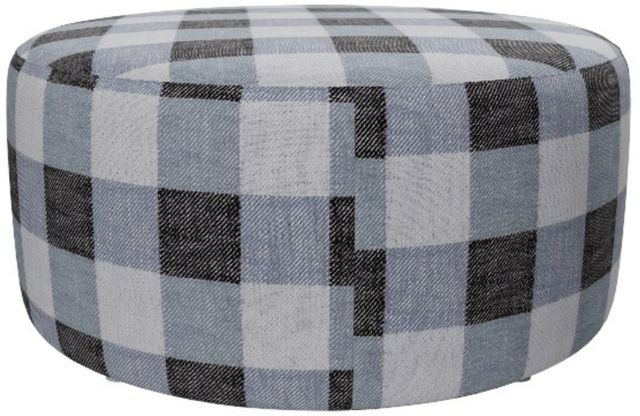 Craftmaster® Customizable CM Modern Round Cocktail Ottoman-4